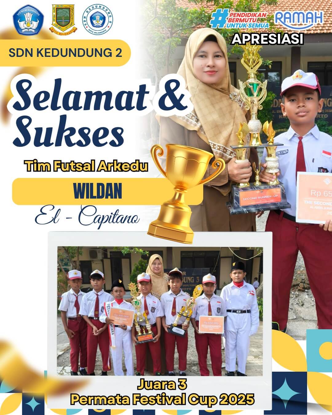 Juara 3 Permata Festival Cup 2025